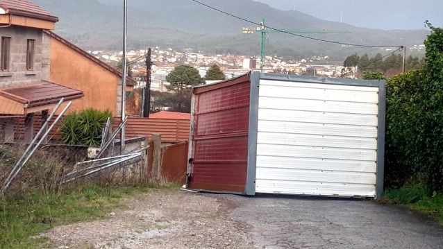 Caseta desprazada en Vilagarcía Caseta desprazada en Vilagarcía