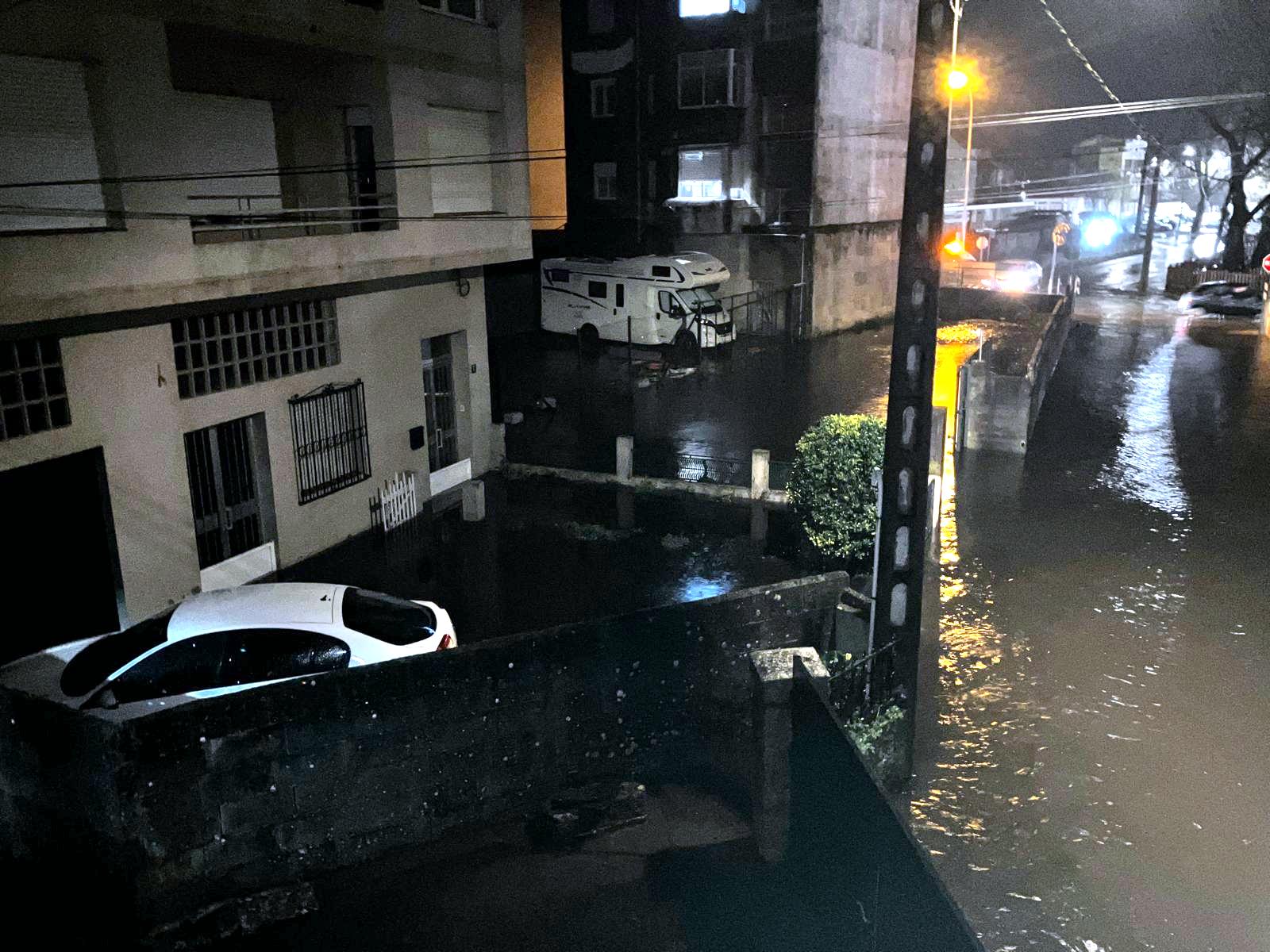 Situación en Rúa do Santo este lunes 2 de febrero