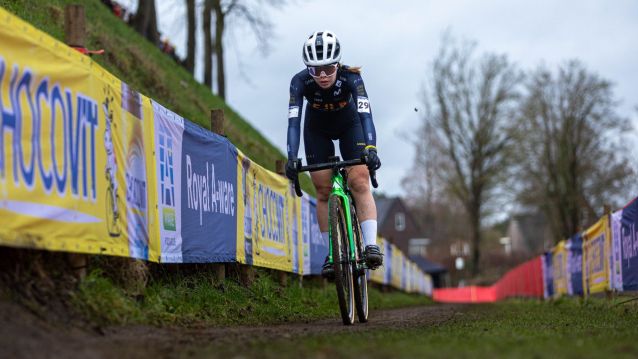 Lorena Patiño, en el Mundial Sub23 de CX en Hulst Lorena Patiño, en el Mundial Sub23 de CX en Hulst