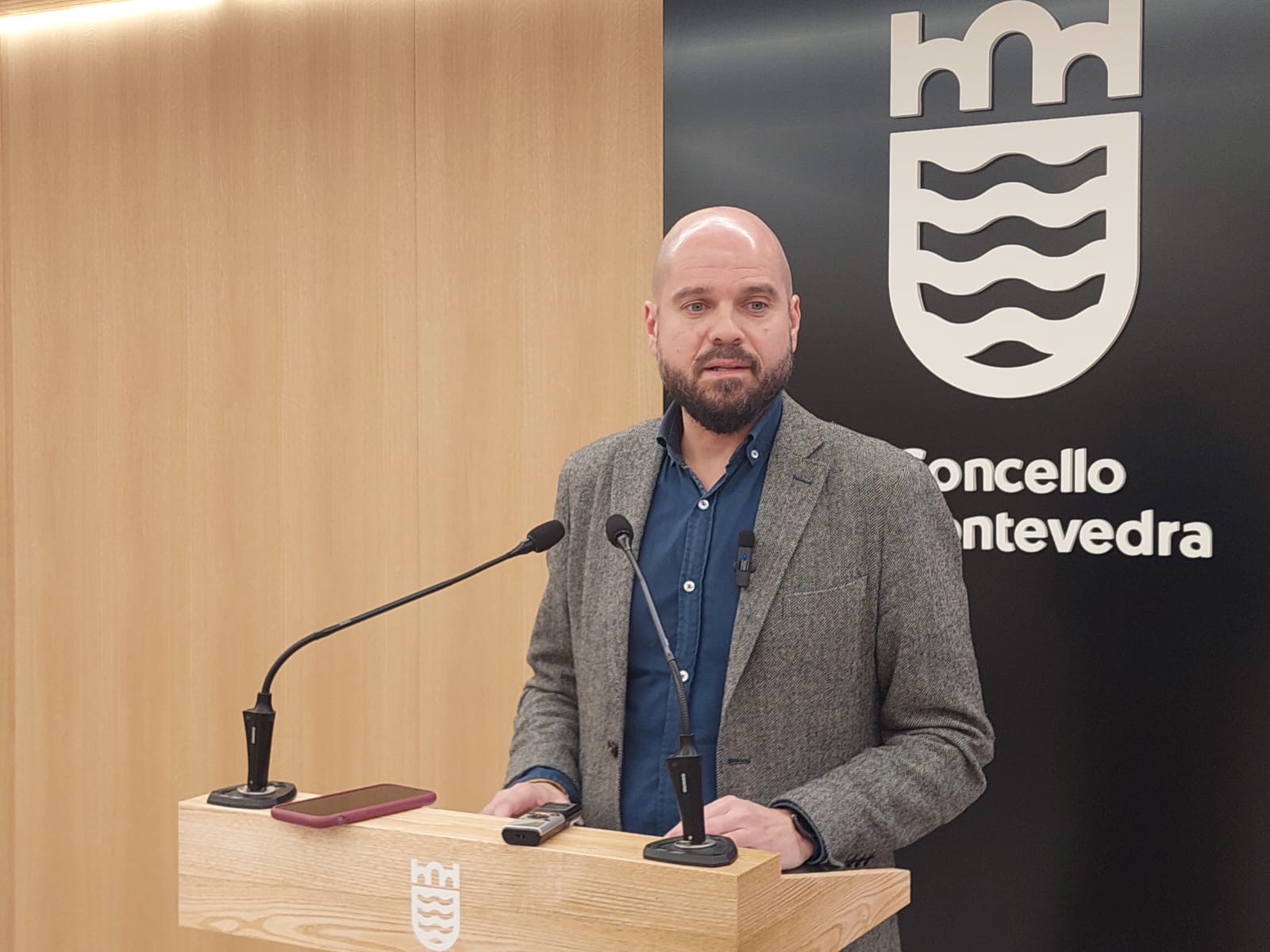 Iván Puentes, portavoz del grupo municipal del PSOE