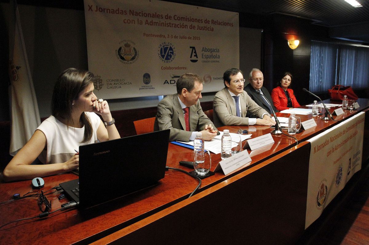Segundo día de las X Jornadas Nacionales de Comisiones de Relaciones con la Administración de Justicia