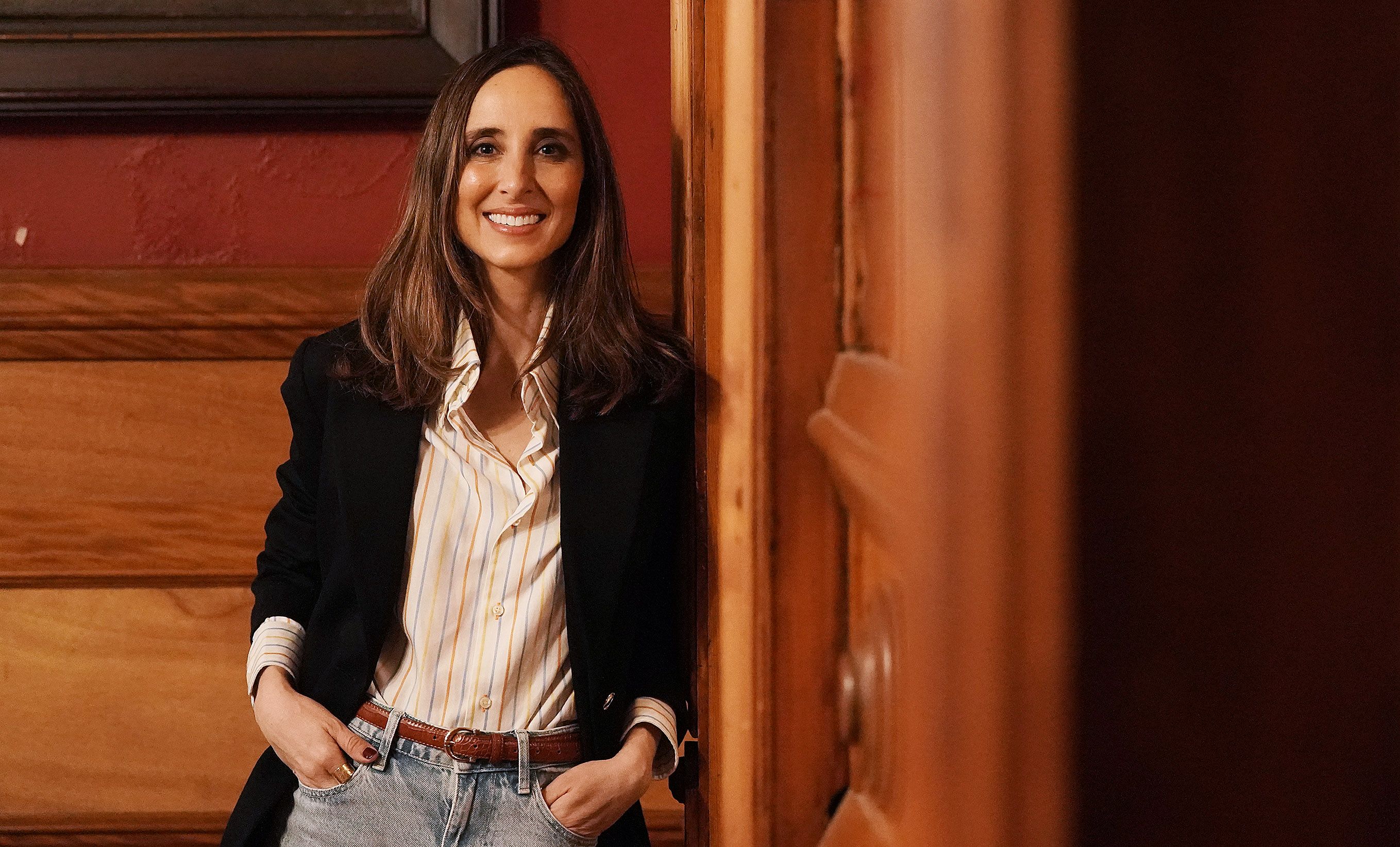 Julia Varela, en el Café Moderno