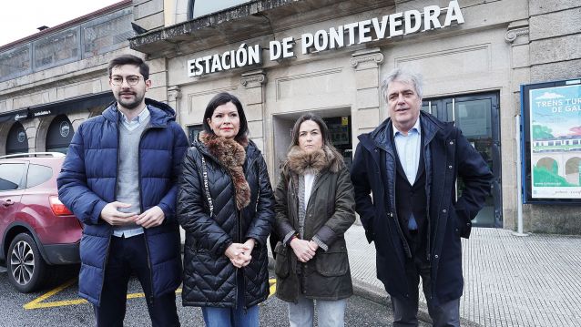 Juan Bayón, Nidia Arévalo, Pepa Pardo e Pedro Puy Juan Bayón, Nidia Arévalo, Pepa Pardo e Pedro Puy