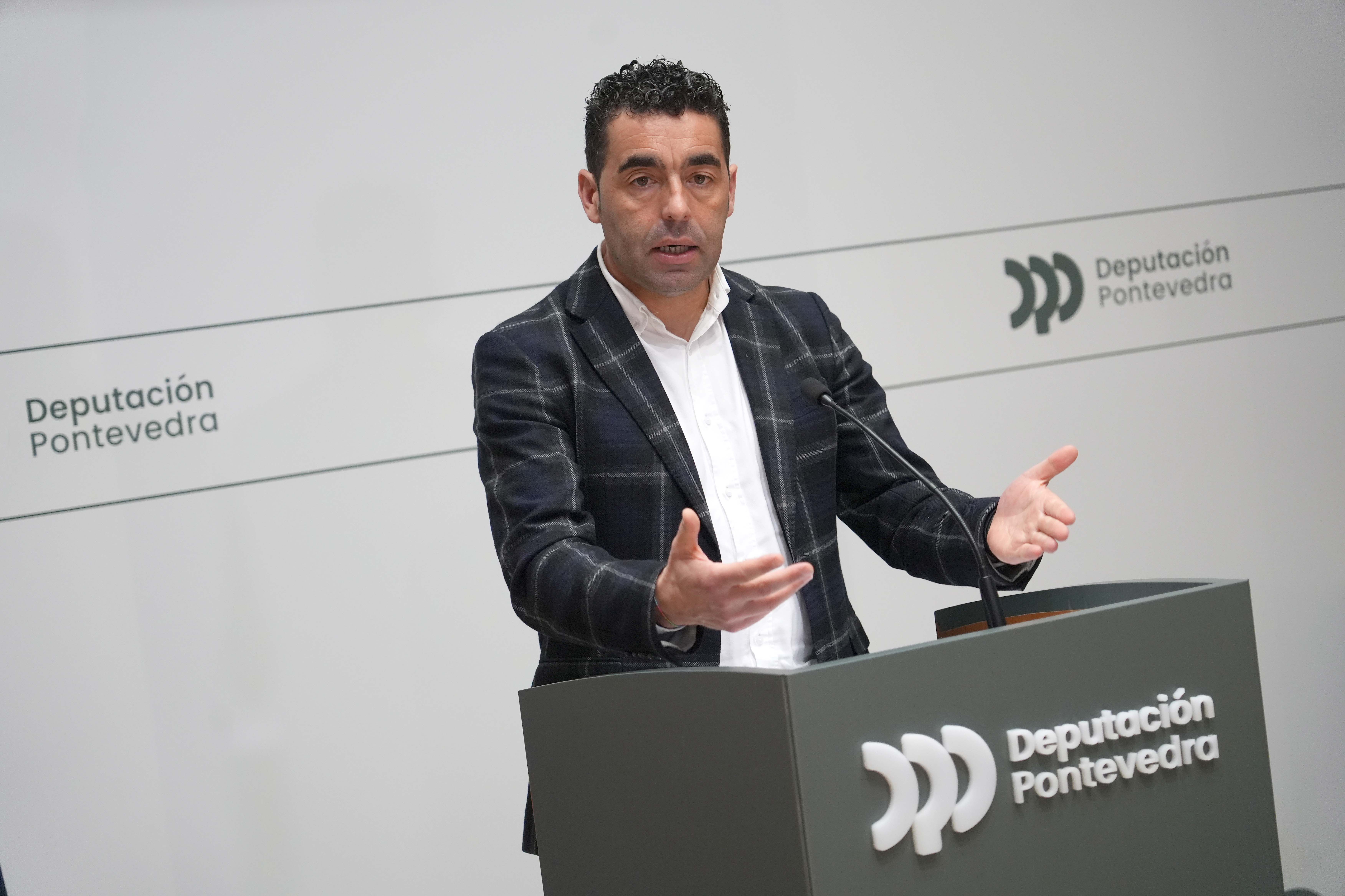 Luis López, presidente da Deputación de Pontevedra