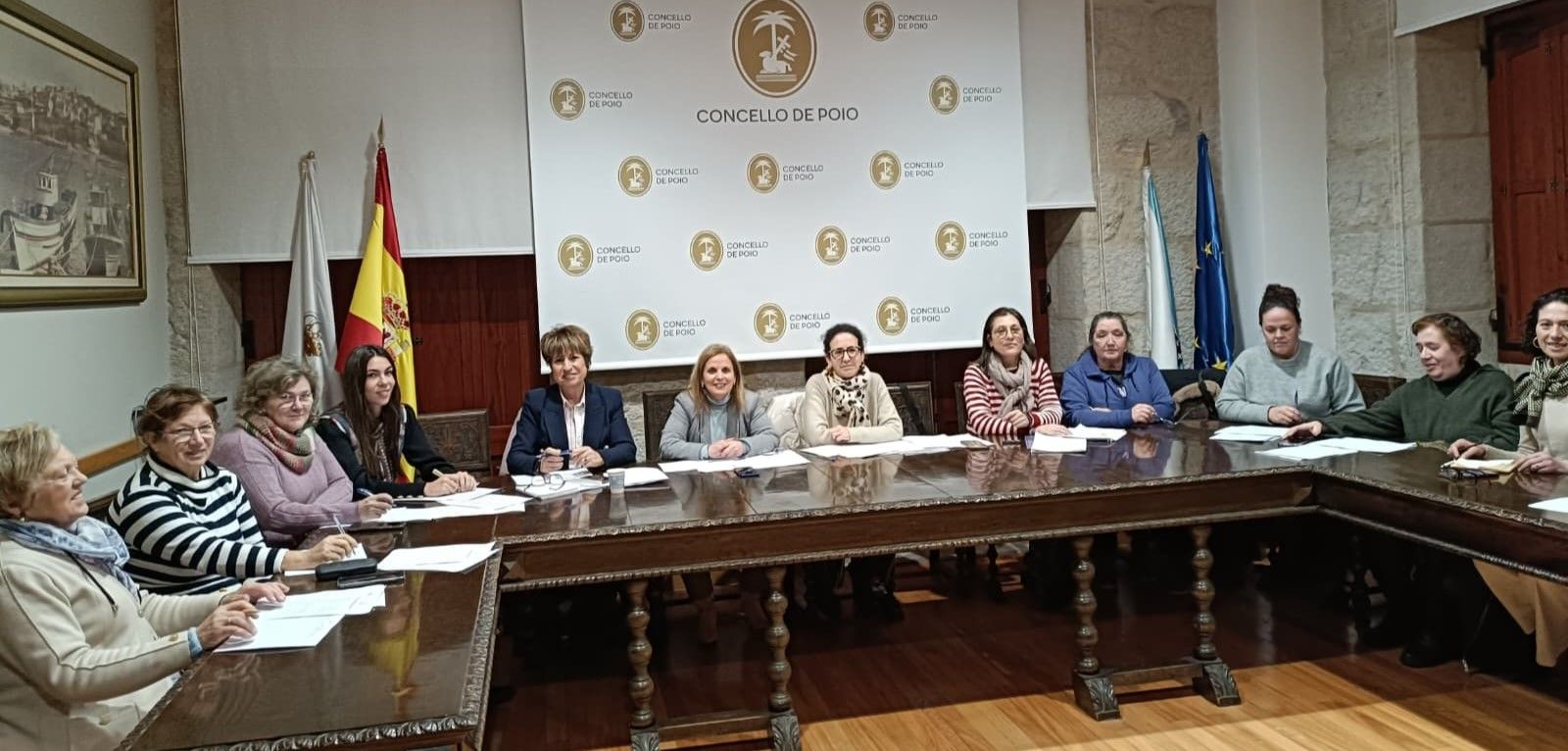 Reunión del Consello Municipal da Muller de Poio