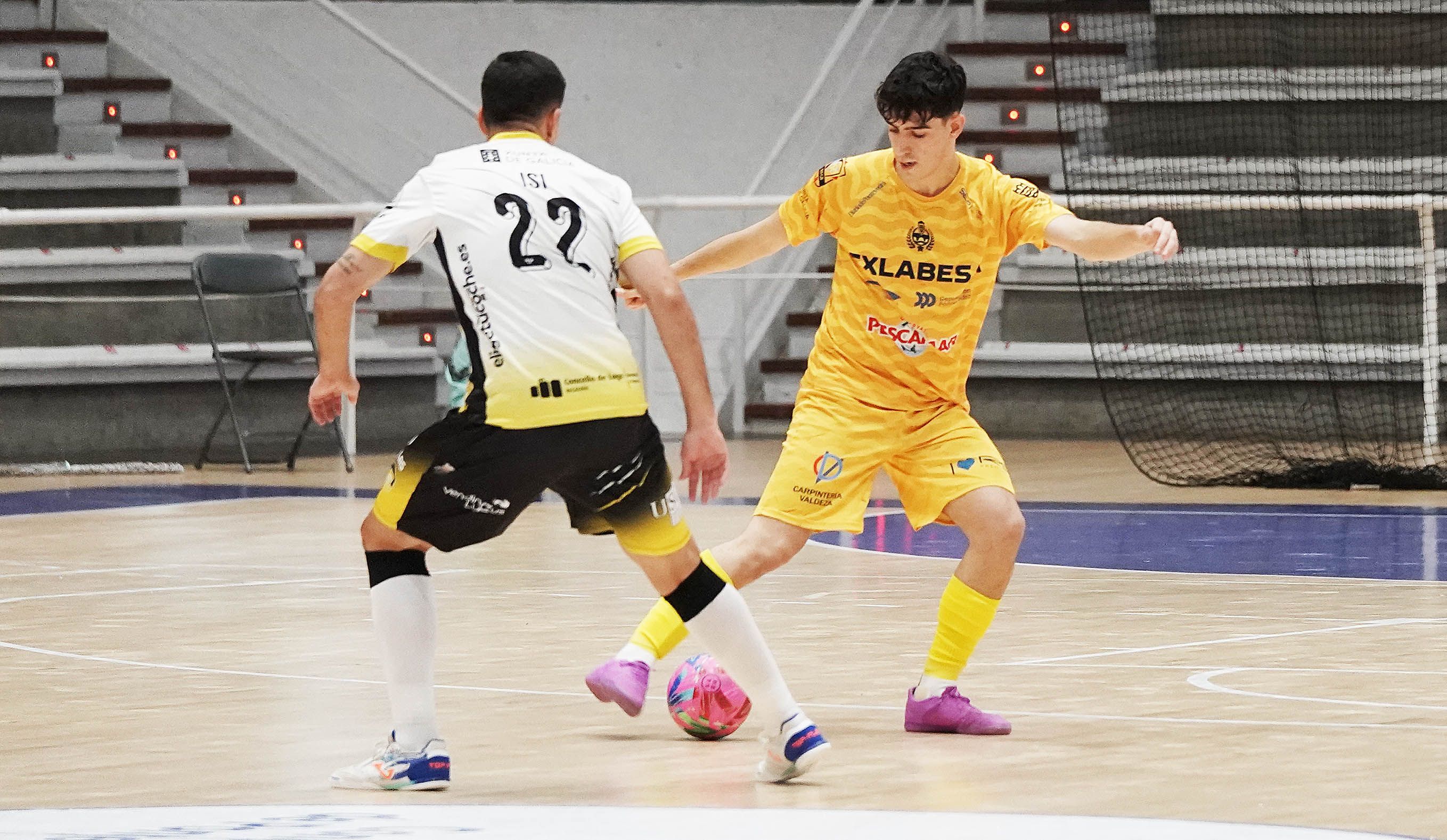 Partido entre Leis Pontevedra y Lugo Sala