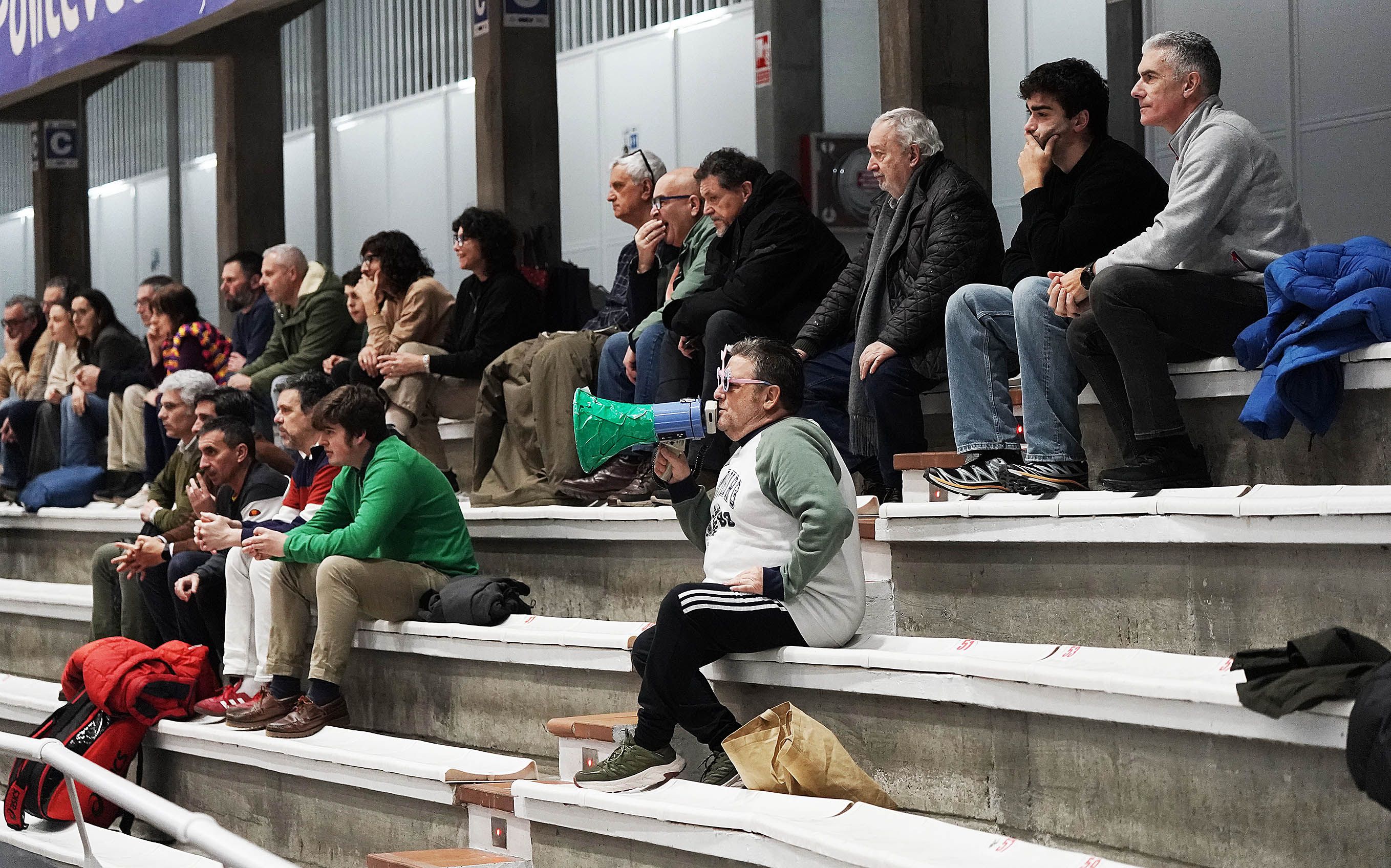 Partido entre Cisne y Alcobendas en el Municipal