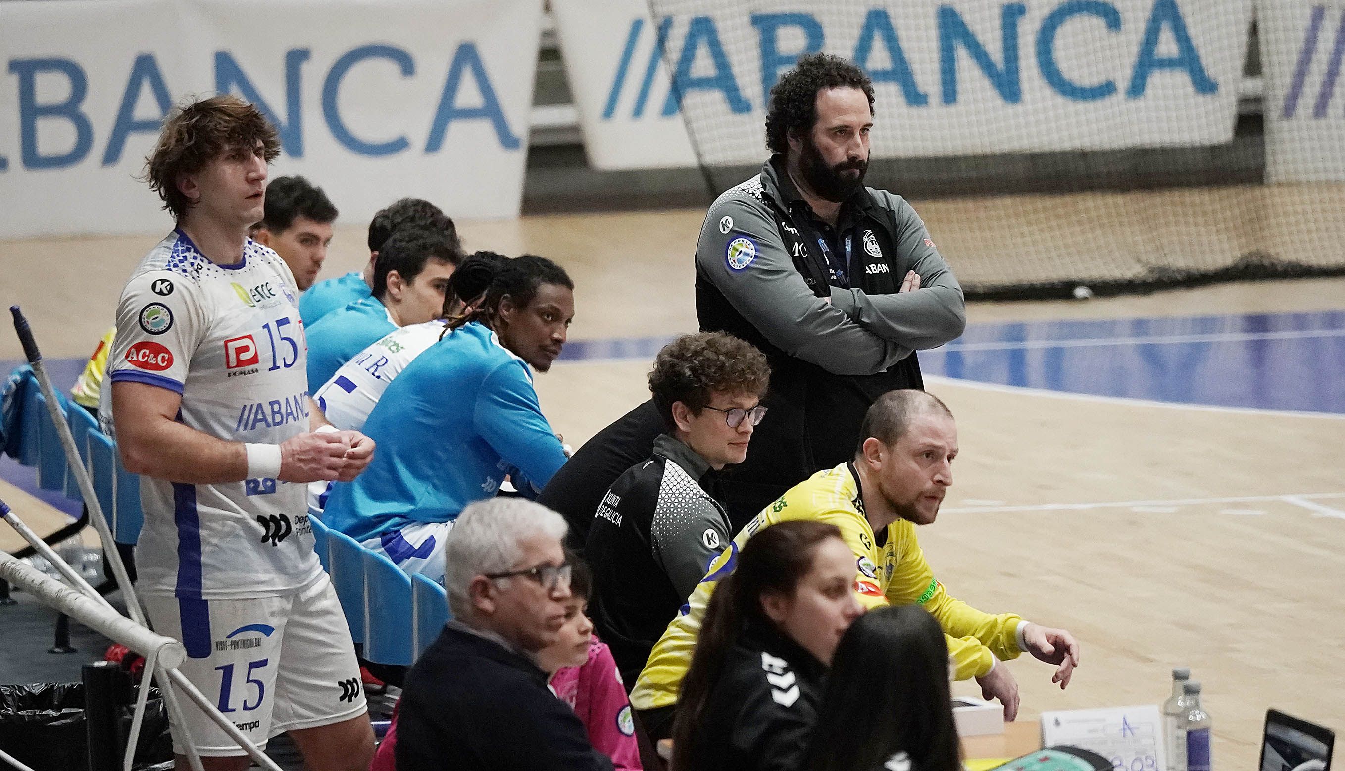 Partido entre Cisne y Alcobendas en el Municipal