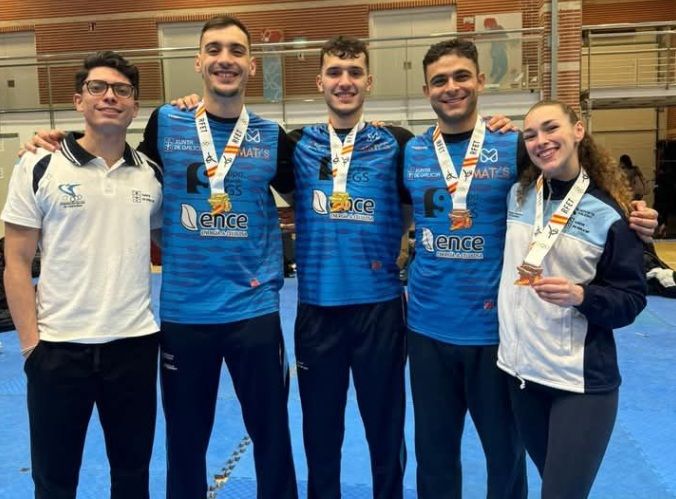 Medallistas del Mat's en el Campeonato de España Absoluto - Club Mat's