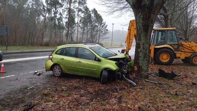 Accidente de trafico en A Ran