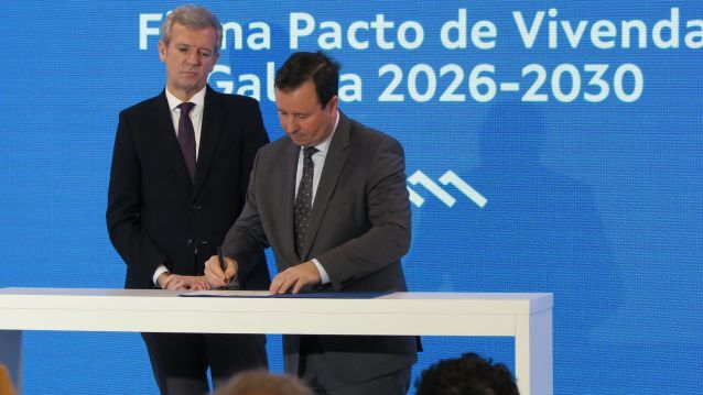Acto de firma del II Pacto de vivienda de Galicia Acto de firma del II Pacto de vivienda de Galicia