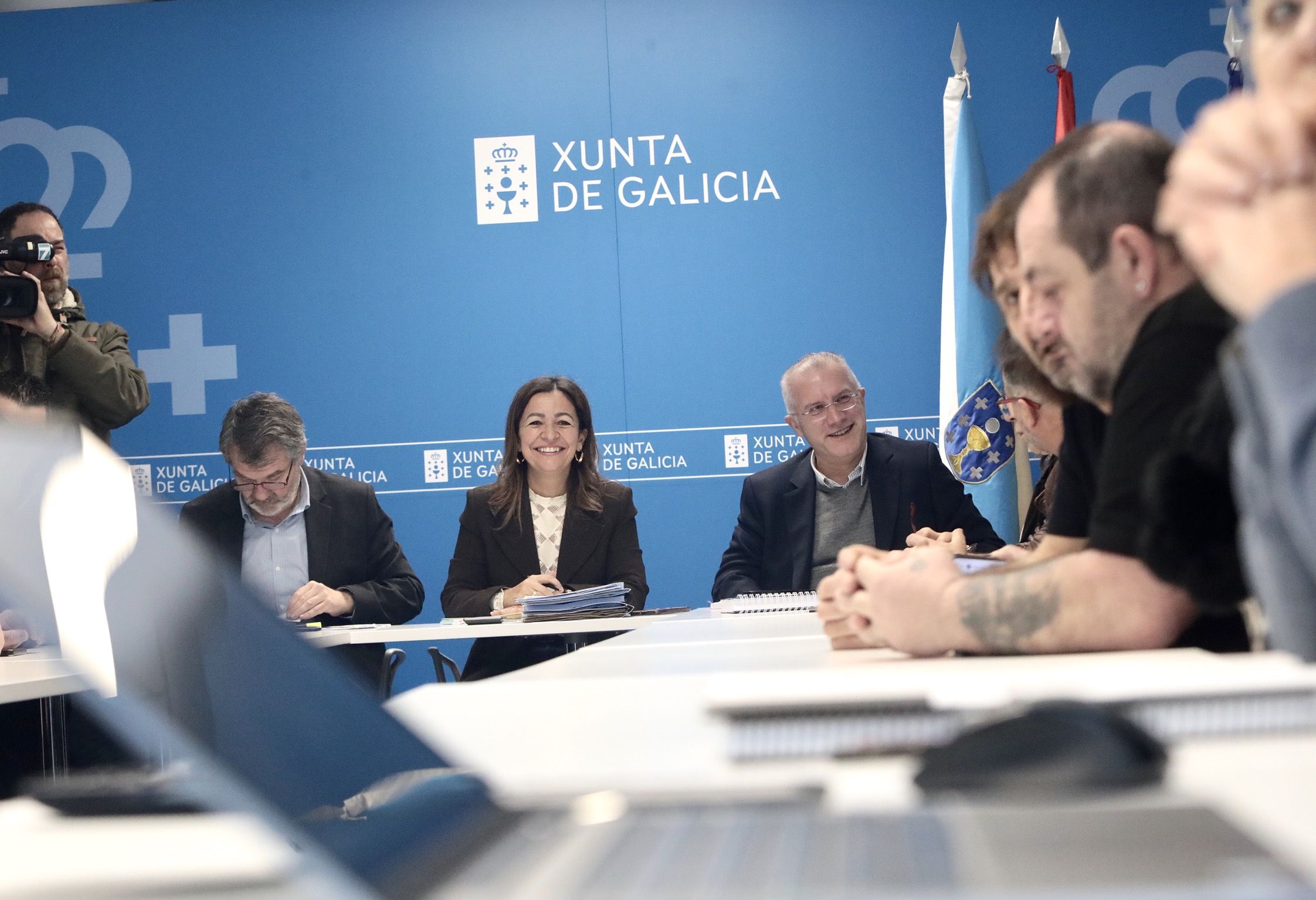 Reunión de la conselleira con las cofradías de la Rïa de Arousa