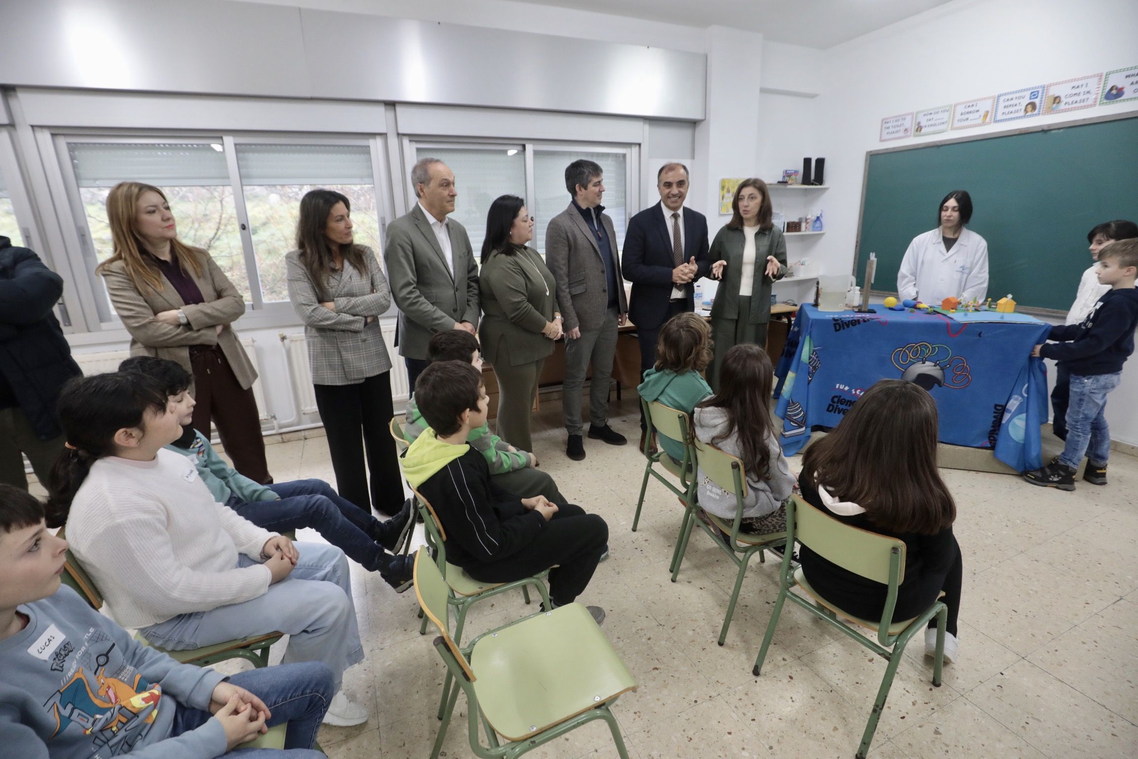A conselleira asistiu a un obradoiro educativo sobre o papel dos ríos e o risco de inundacións