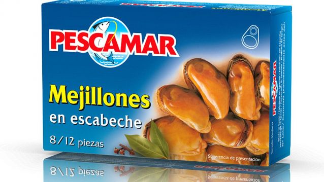 Mejillones en escabeche Pescamar