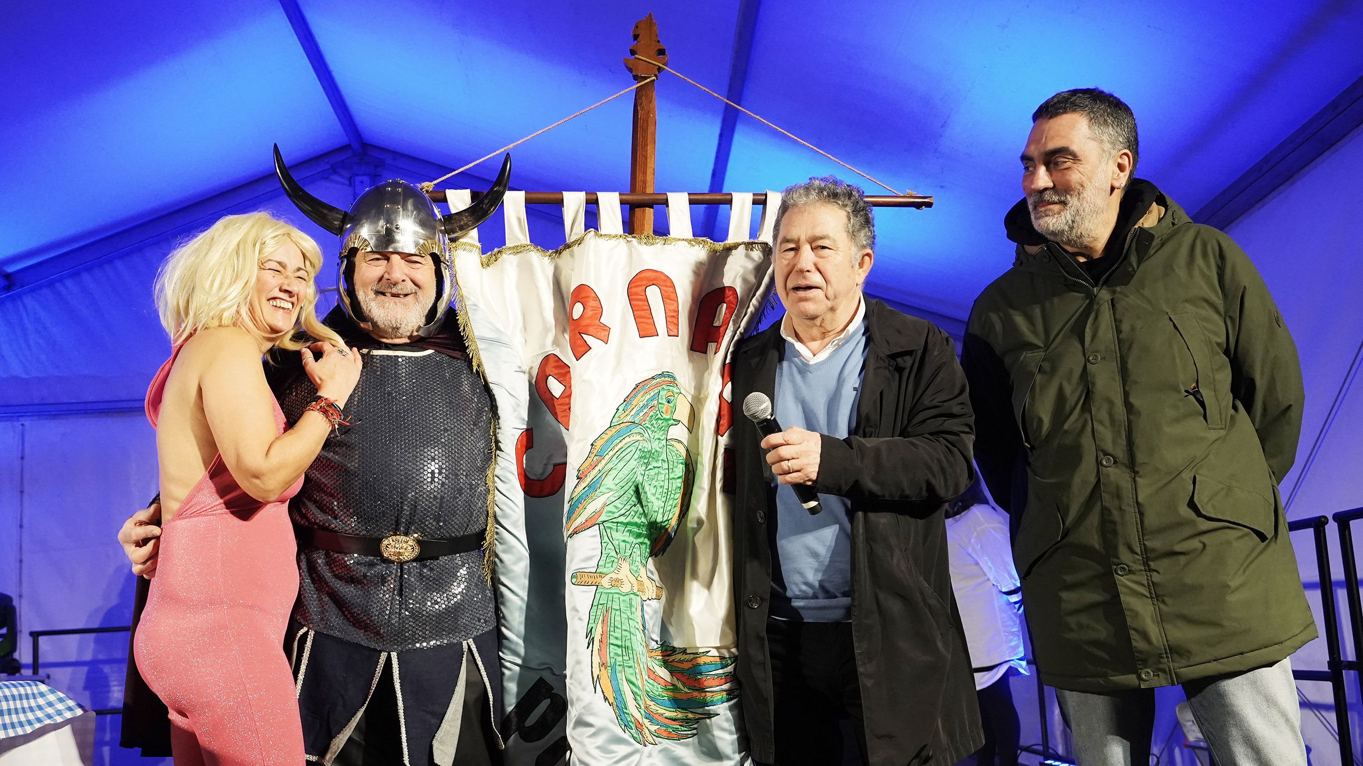 Inicio del Entroido 2026 en Pontevedra