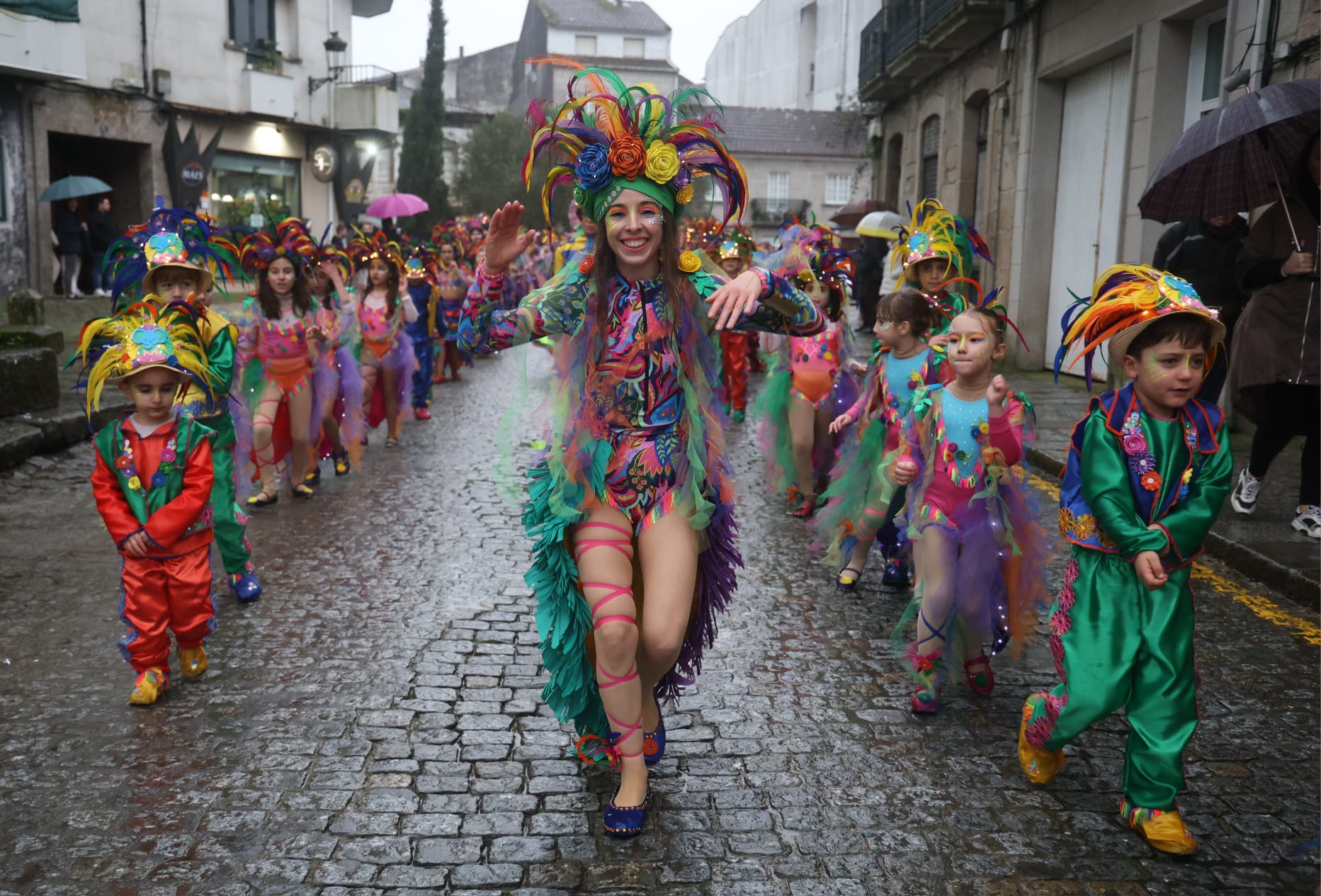 Desfile de Entroido 2026 en Caldas de Reis