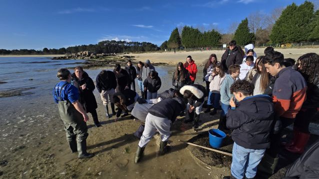 Los alumnos del proyecto Erasmus+ visitan puntos característicos de la provincia Los alumnos del proyecto Erasmus+ visitan puntos característicos de la provincia