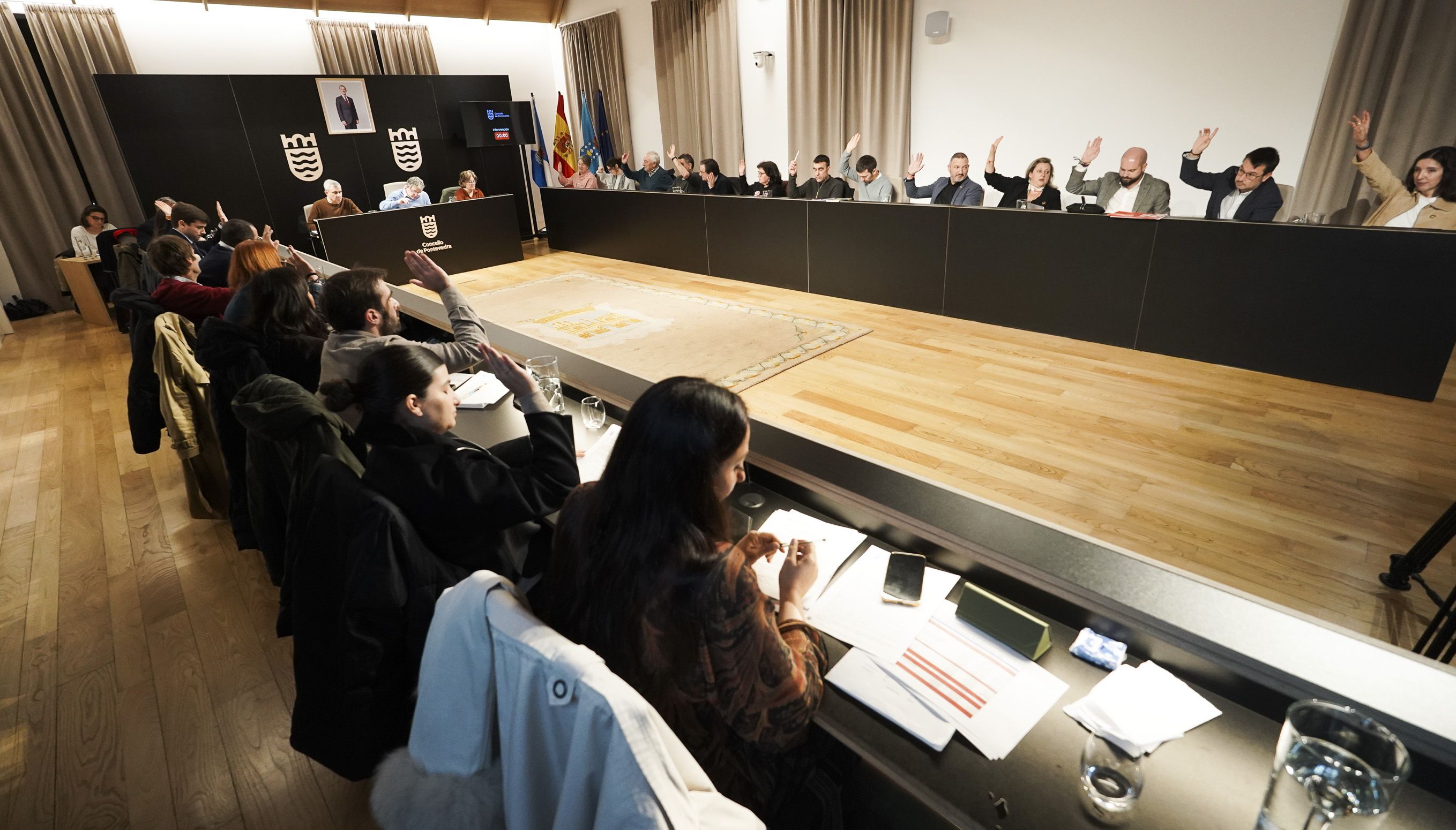 Pleno do Concello de Pontevedra 