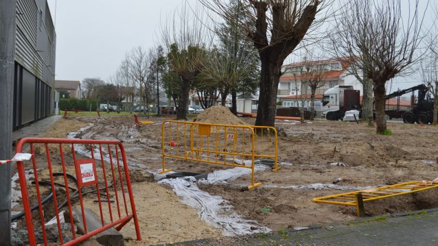 Obras de acondicionamiento en Baltar