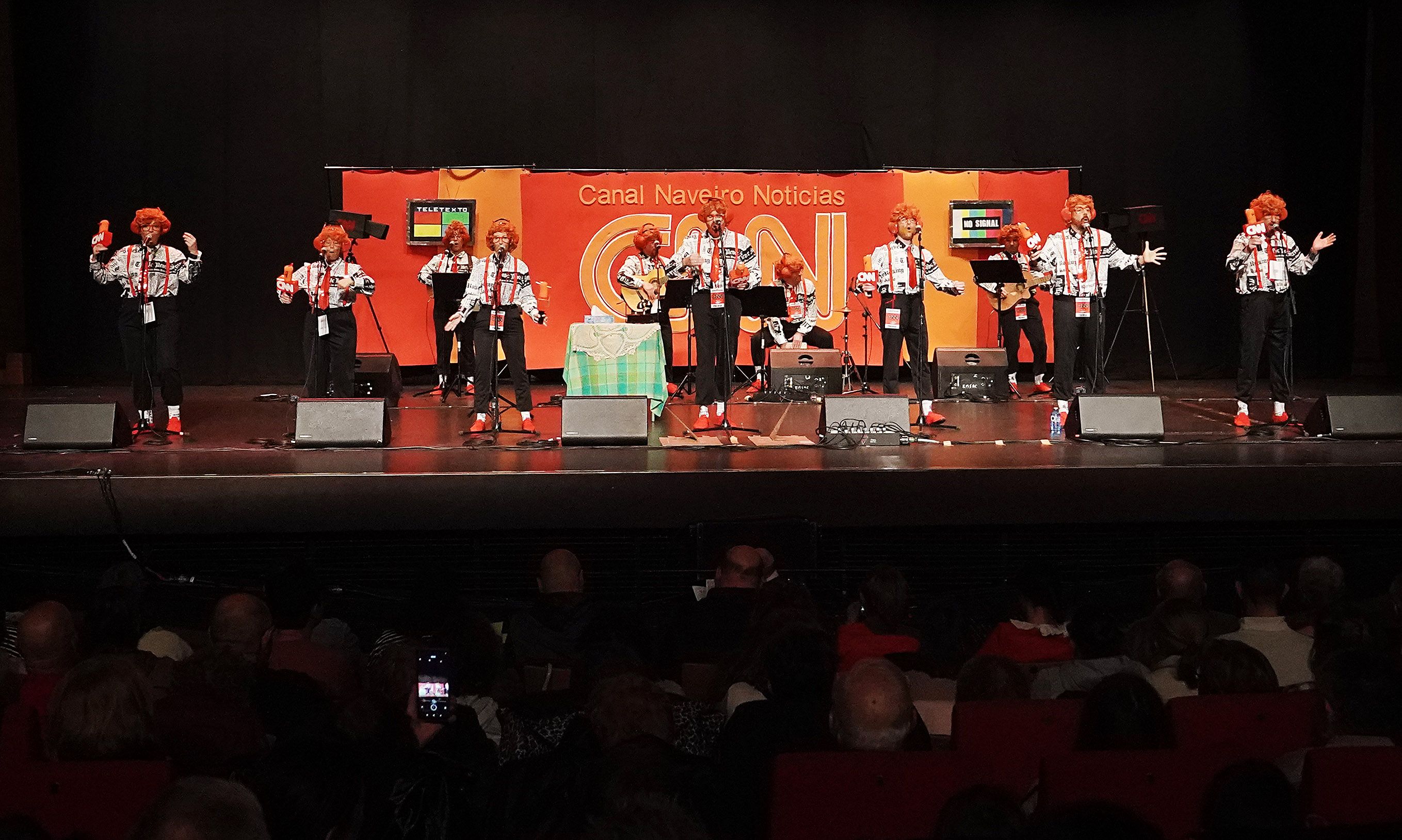 Primera semifinal del XXXIV Concurso de Murgas de Pontevedra
