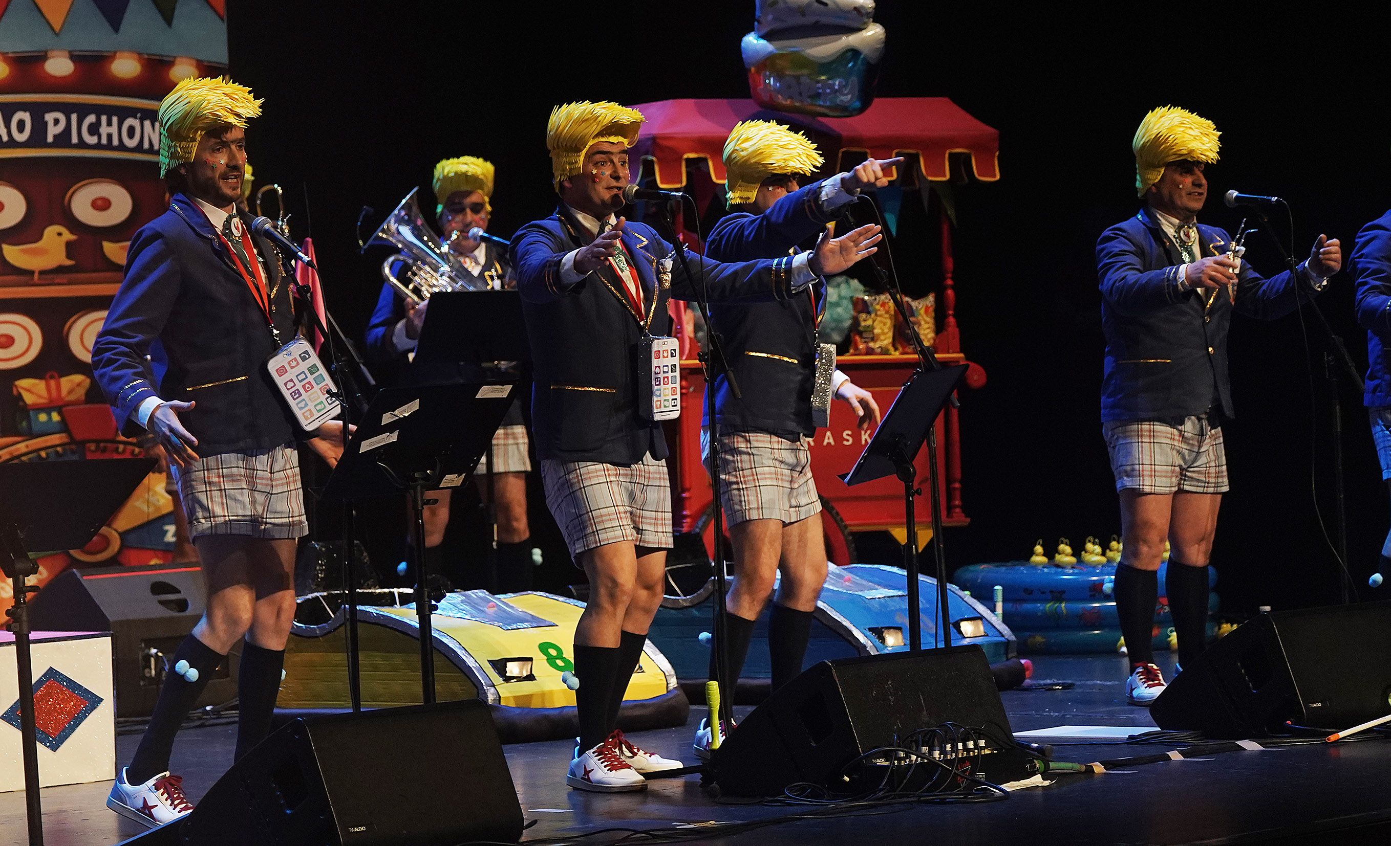 Primera semifinal del XXXIV Concurso de Murgas de Pontevedra