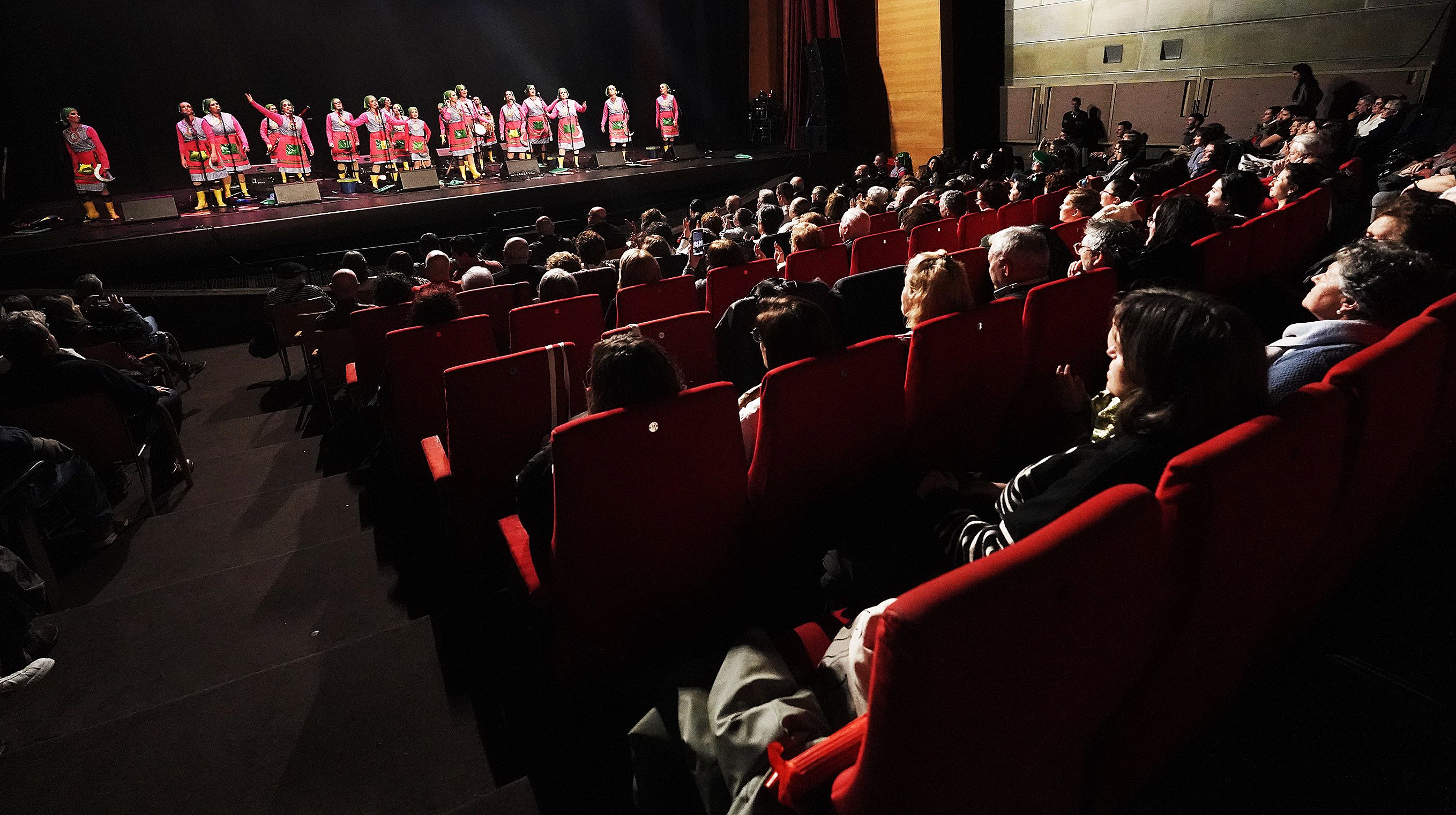 Primera semifinal del XXXIV Concurso de Murgas de Pontevedra