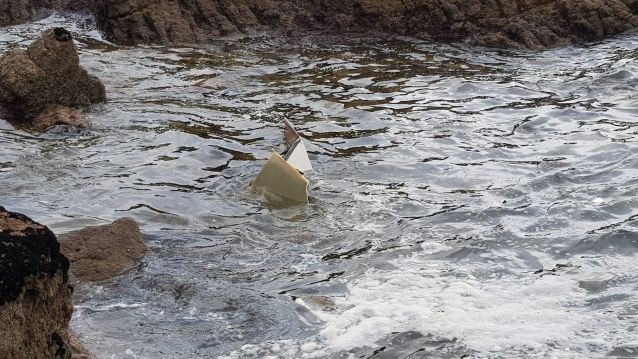 Lugar onde se afundía a embarcación Lugar onde se afundía a embarcación