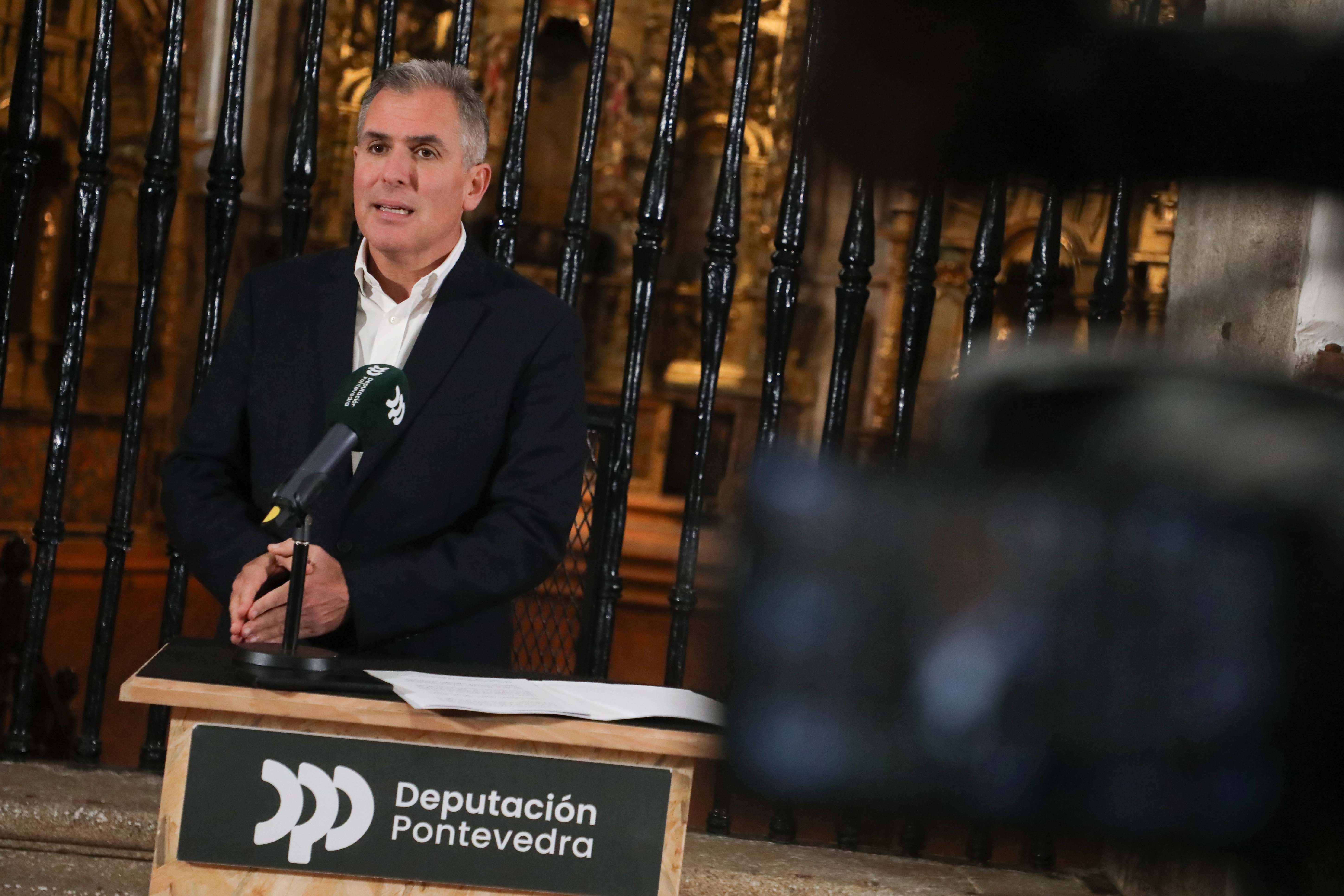 Rafa Domínguez, vicepresidente de la Deputación, en Santa Clara