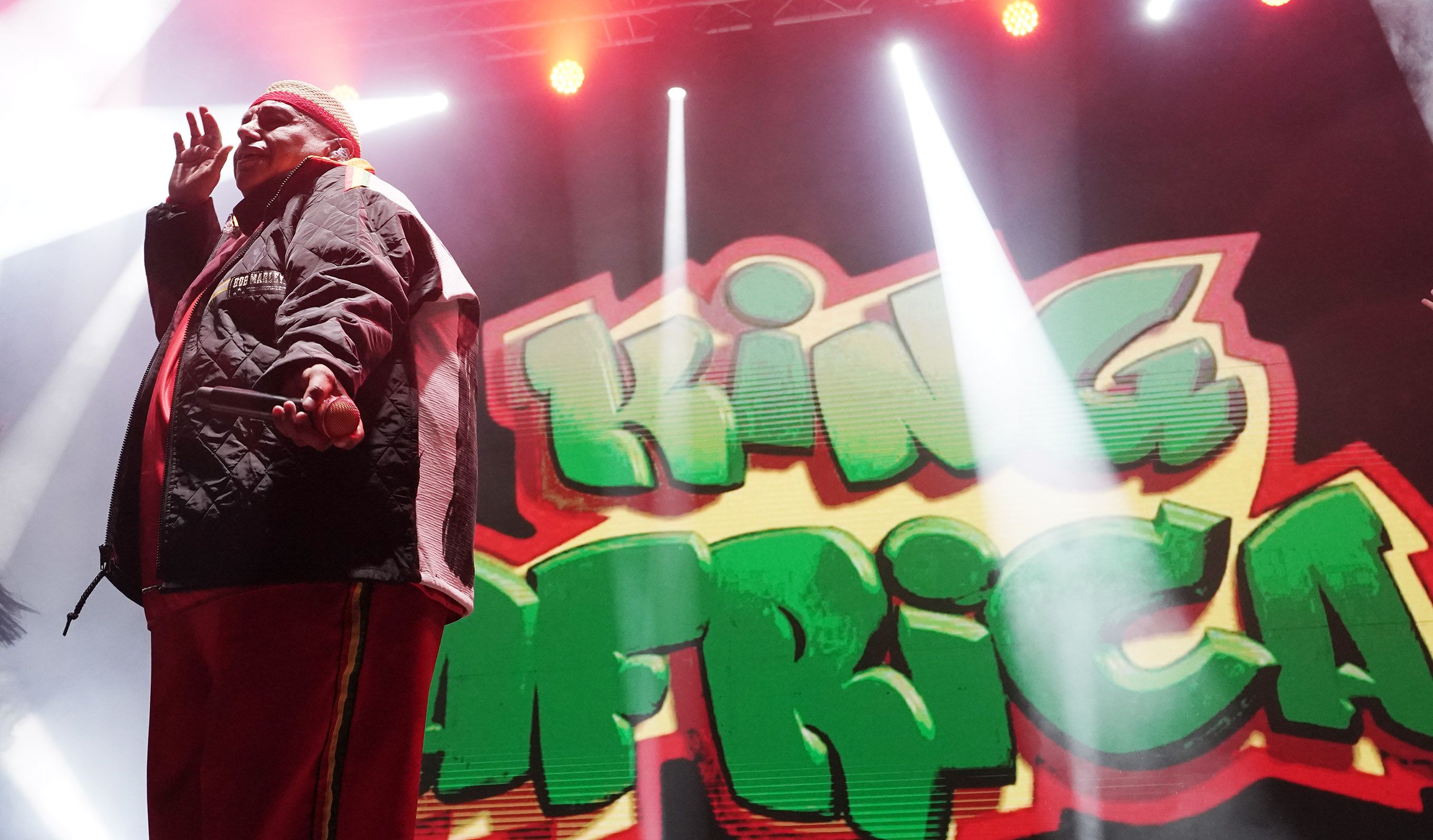 Concierto de King África en la Noite Pirata del Entroido pontevedrés