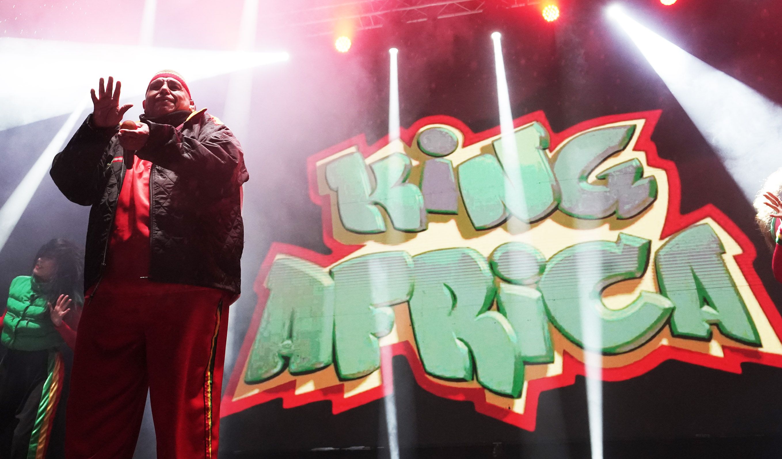 Concierto de King África en la Noite Pirata del Entroido pontevedrés