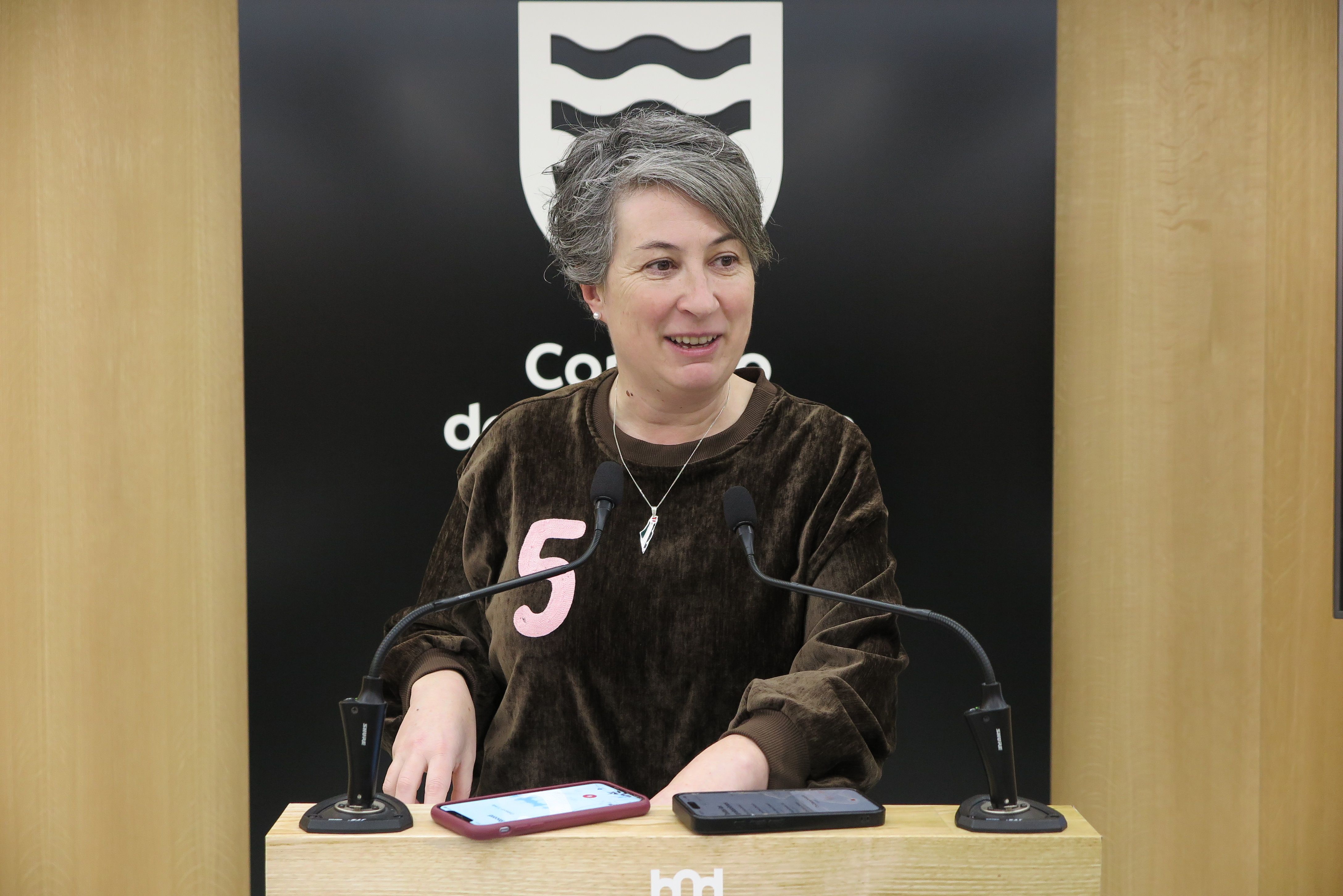 Eva Vilaverde, portavoz do goberno municipal de Concello de Pontevedra