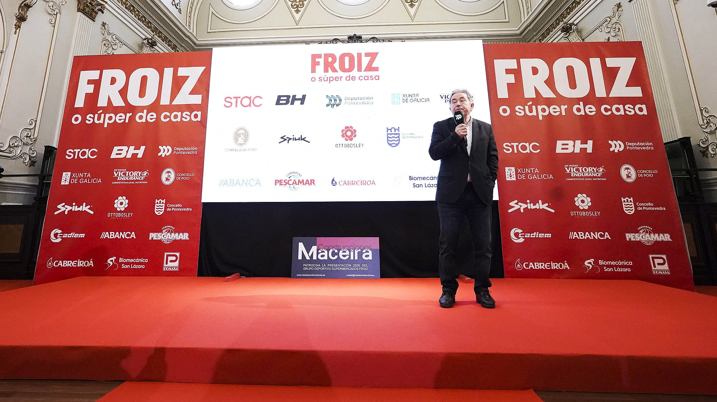 Presentación del Grupo Deportivo Supermercados Froiz para la temporada 2026 Presentación del Grupo Deportivo Supermercados Froiz para la temporada 2026