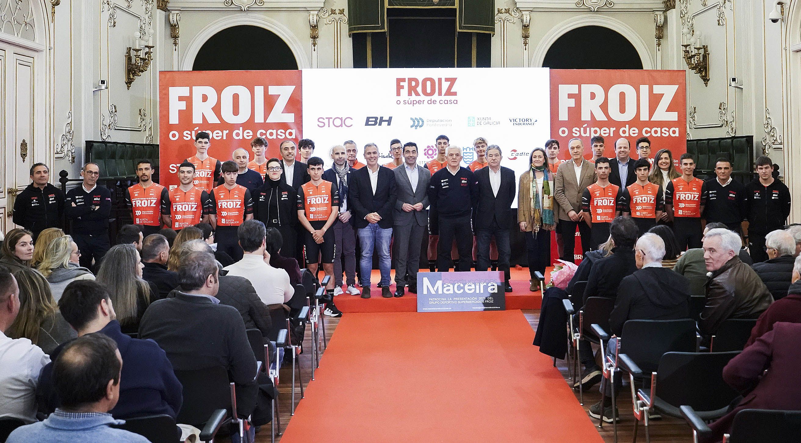 Presentación del Grupo Deportivo Supermercados Froiz para la temporada 2026