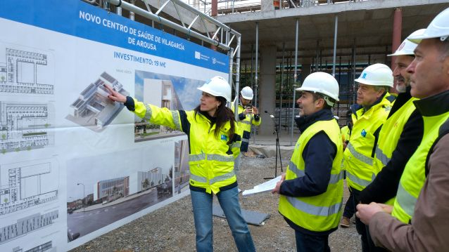 Supervisión de las obras del centro de salud de Vilagarcía Supervisión de las obras del centro de salud de Vilagarcía