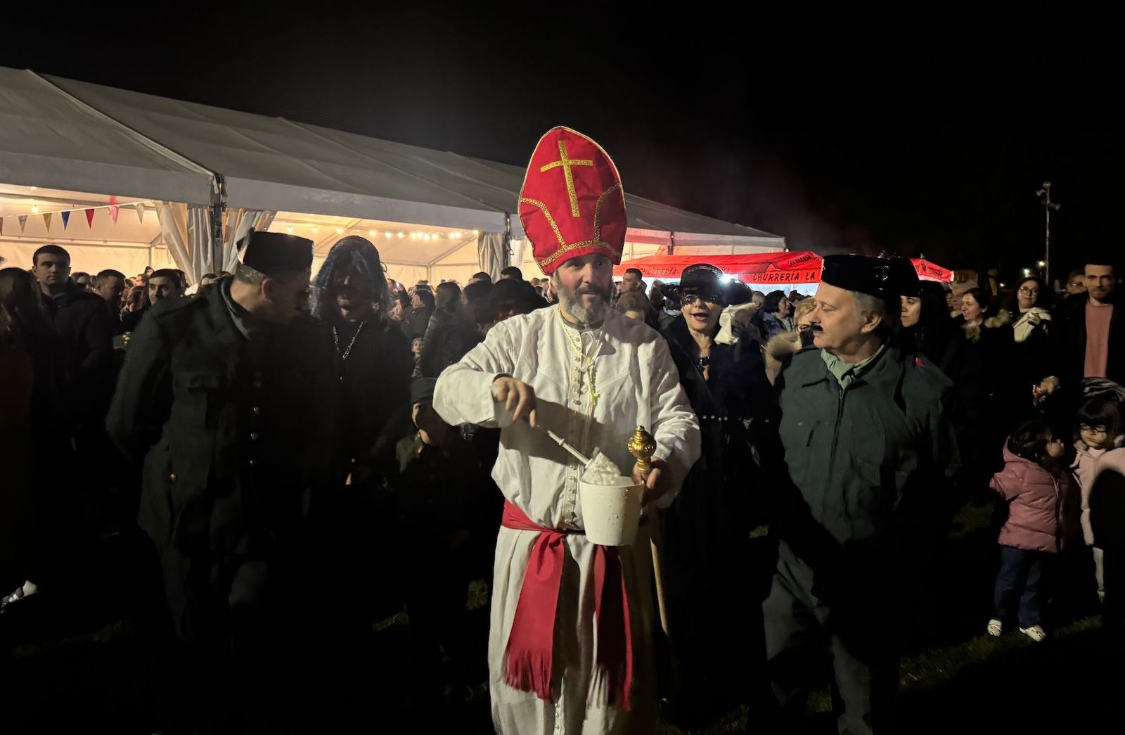 Enterro da Sardiña en Caldas