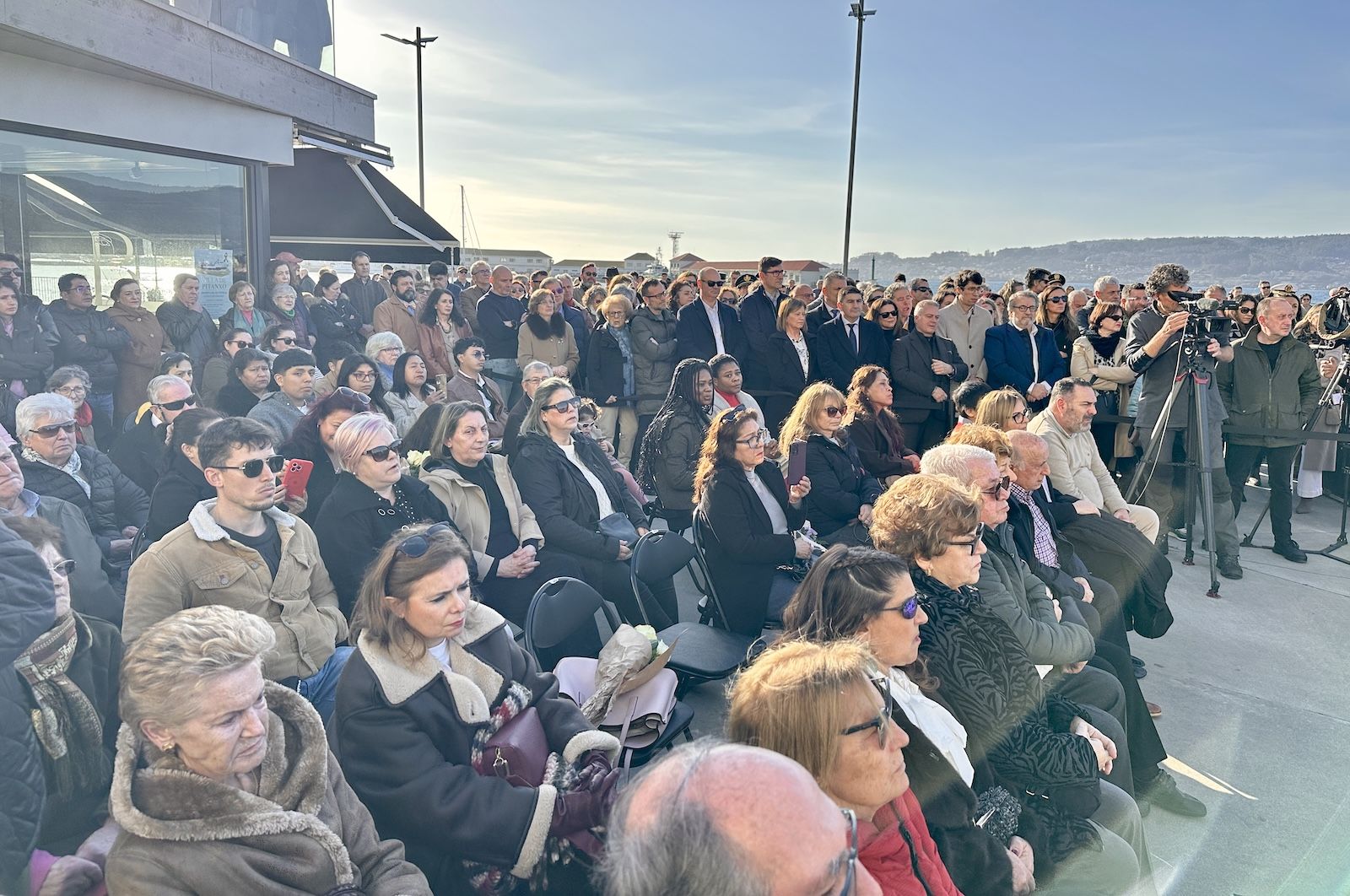 Acto por el cuarto aniversario del naufragio del Villa de Pitanxo