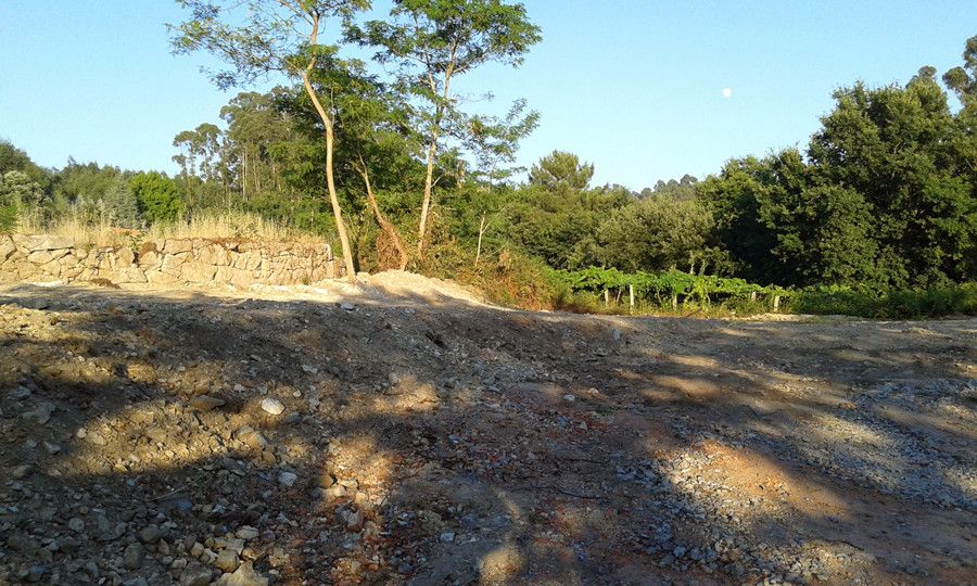 Terrenos donde estuvo construido el colegio de Marcón