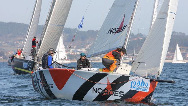 El TP52 Corsario, hoy durante la etapa