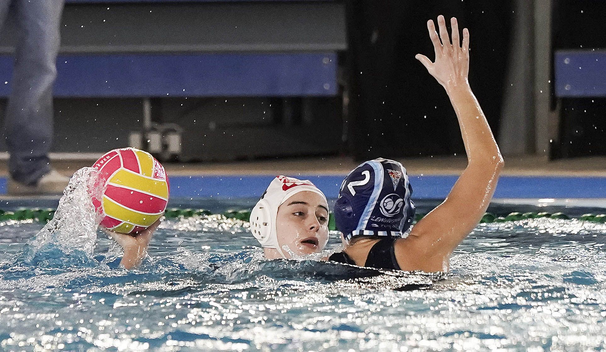 Final de la Copa Federación de waterpolo entre el Rubí y el Barcelona