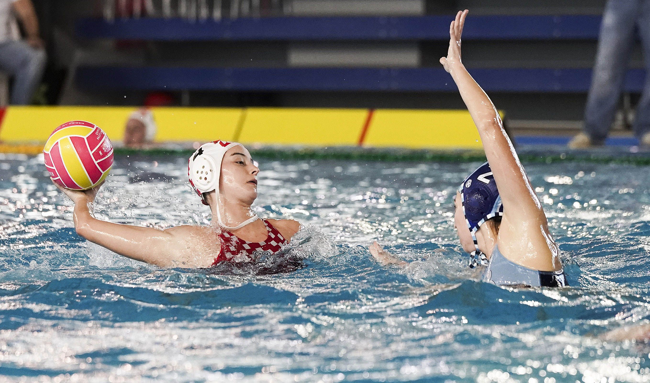 Final de la Copa Federación de waterpolo entre el Rubí y el Barcelona