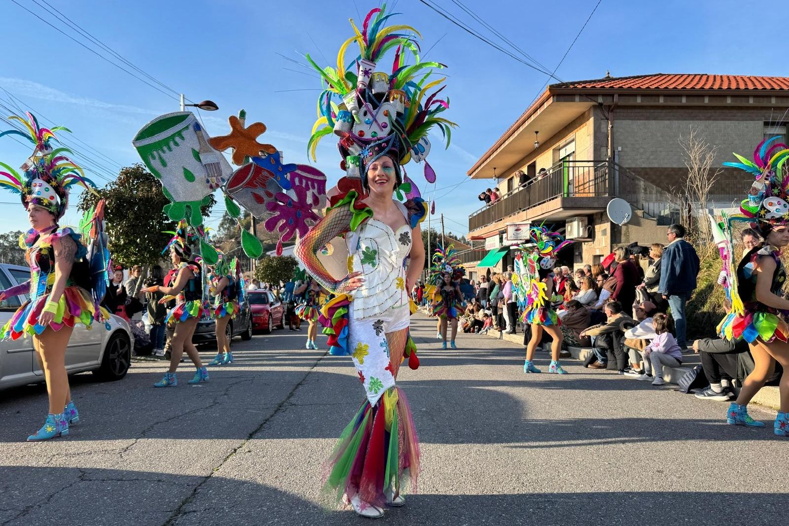 Desfile de Entroido 2026 en A Lama