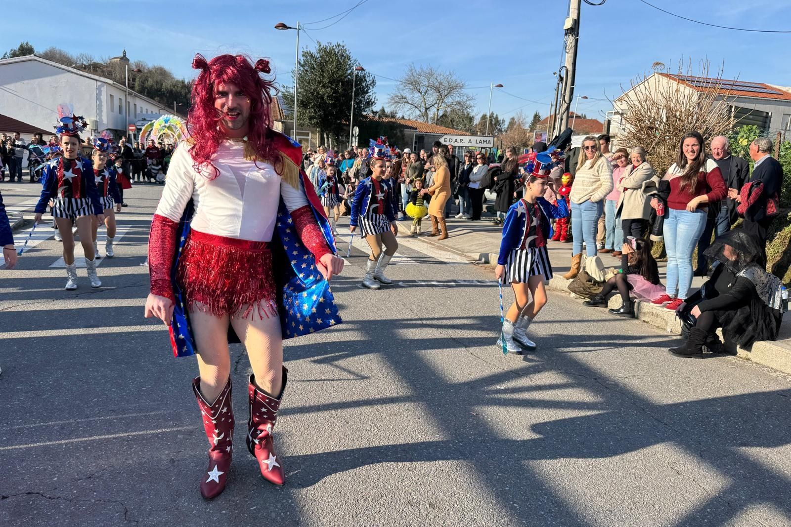 Desfile de Entroido 2026 en A Lama