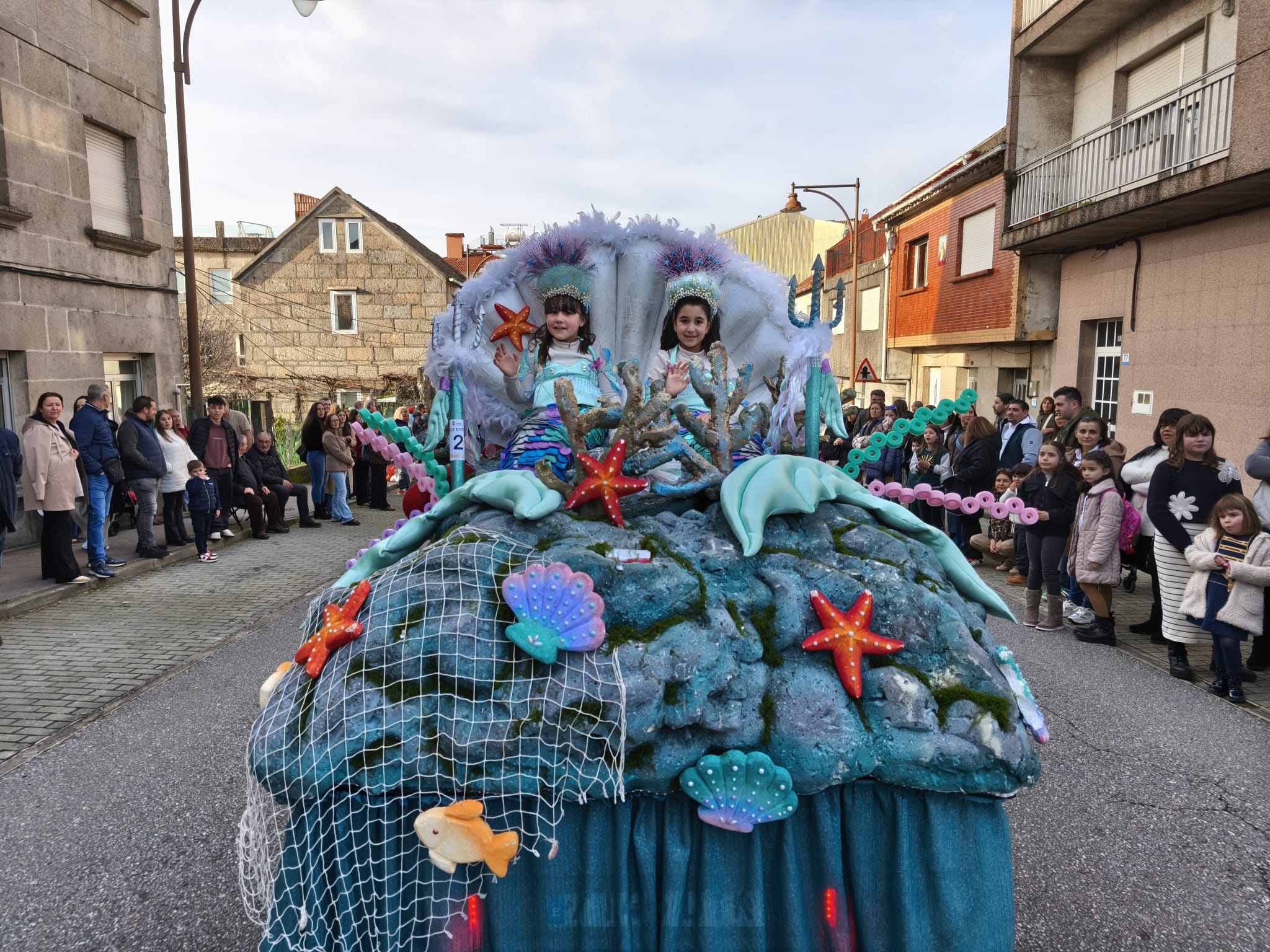 Desfile de comparsas de Soutomaior