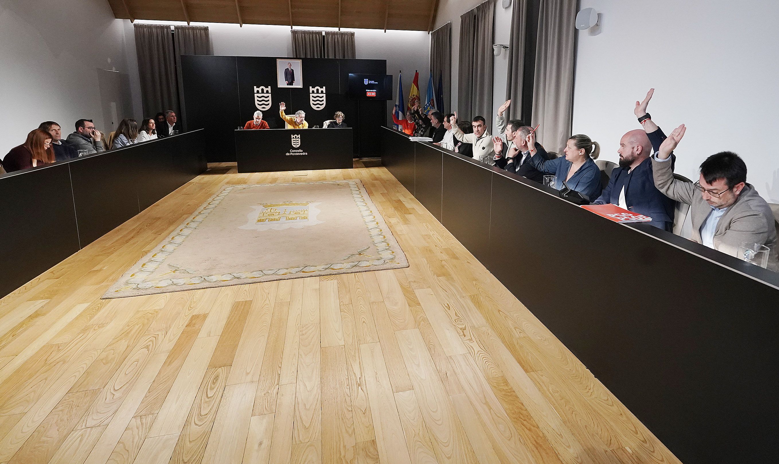 Pleno extraordinario de aprobación de los presupuestos 2026 de Pontevedra Pleno extraordinario de aprobación de los presupuestos 2026 de Pontevedra