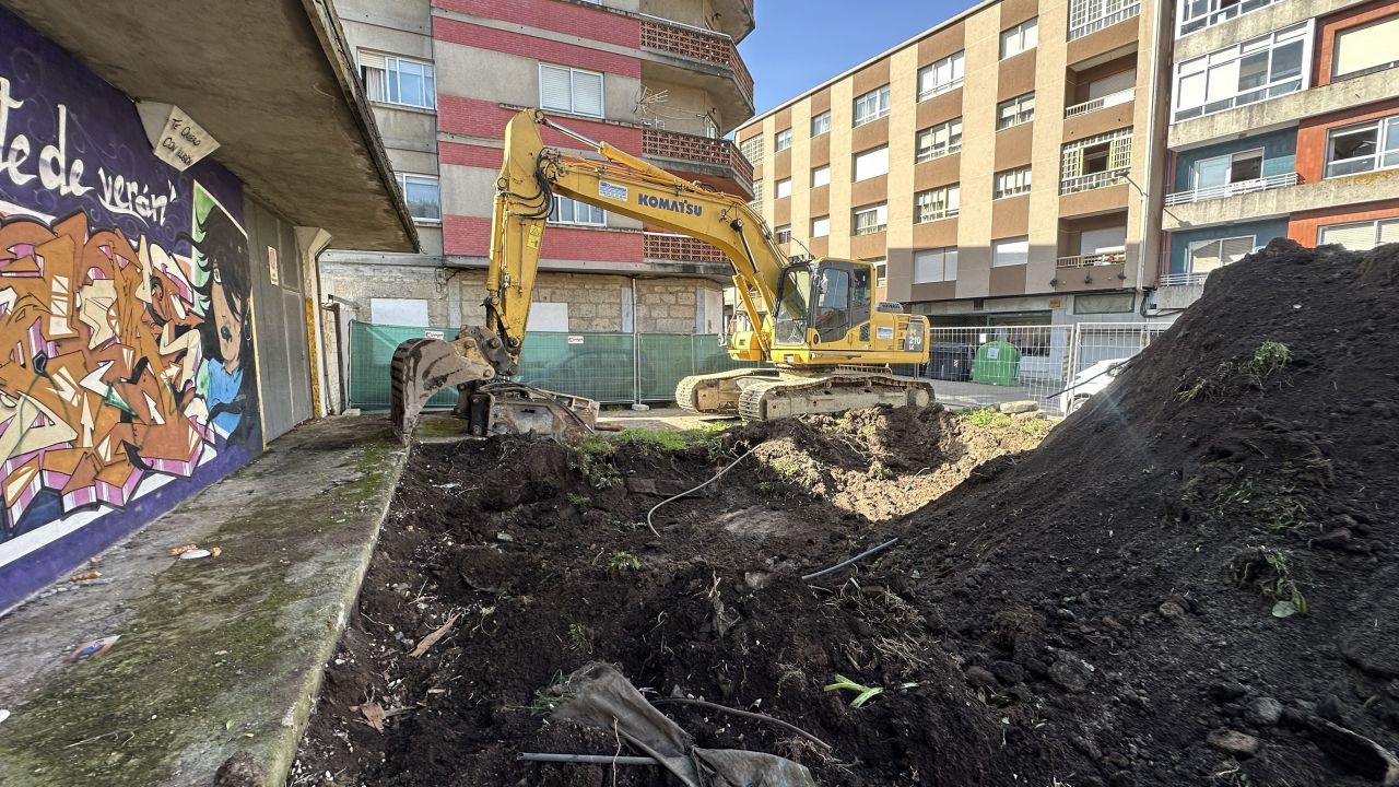 Obras de demolición del antiguo Mercado de Cantodarea Obras de demolición del antiguo Mercado de Cantodarea