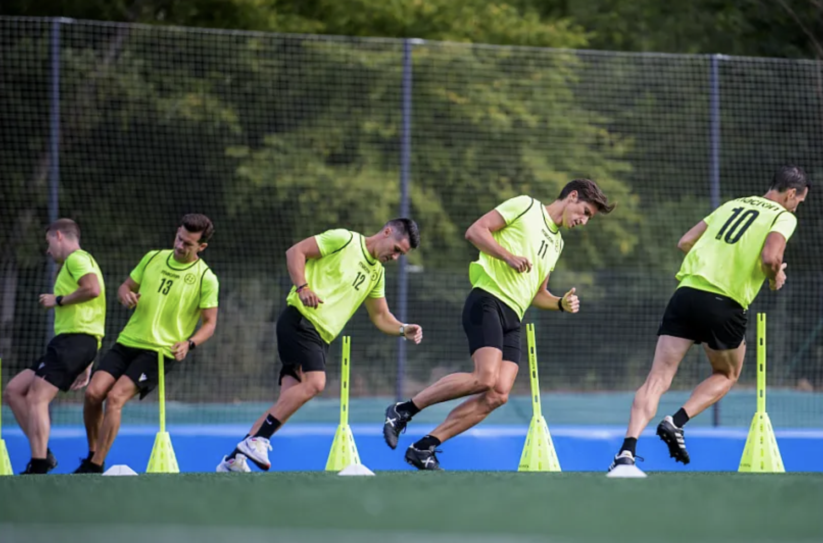 Pruebas físicas a los árbitros de Primera División