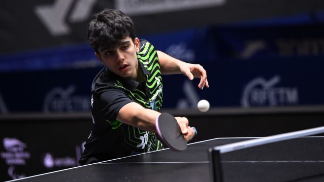 Matías Betancor en la final del Torneo Estatal en Tarragona