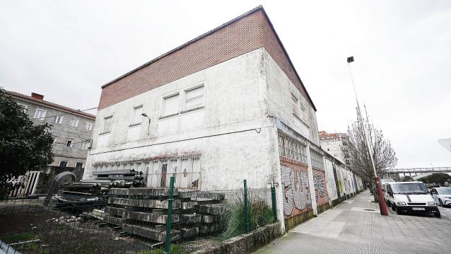 Parcela de la Avenida de Uruguay en la que la Xunta pretende construir vivienda pública