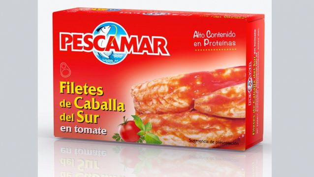 Filetes de Cabala do Sur en tomate Pescamar Filetes de Cabala do Sur en tomate Pescamar