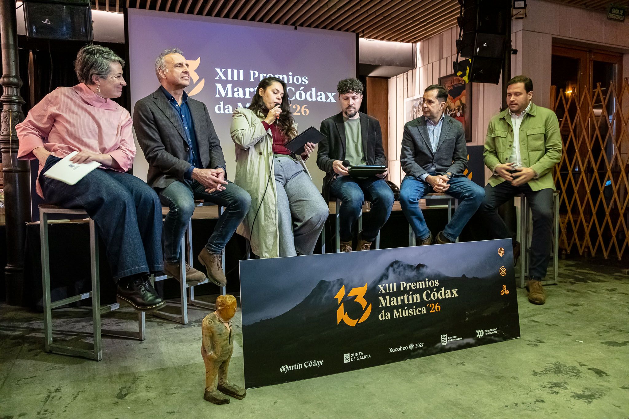 Presentación da décimo terceira edición dos Premios Martín Códax da Música